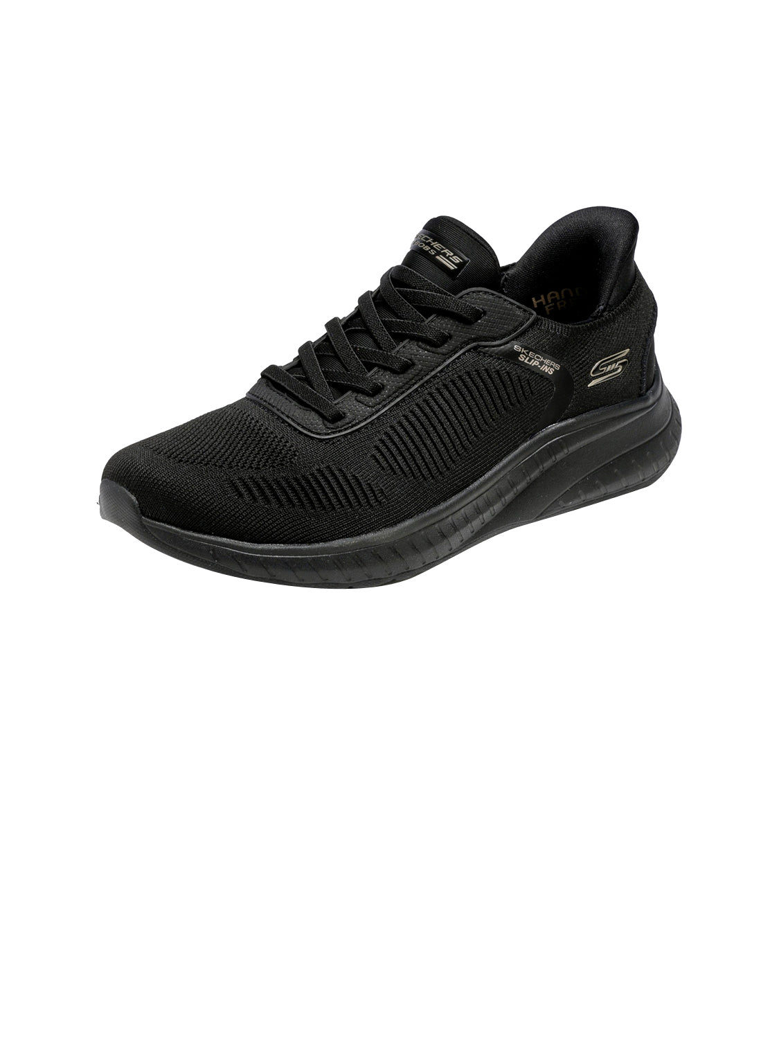 SKECHERS Sneakers slip-in Donna - Nero modello 117497