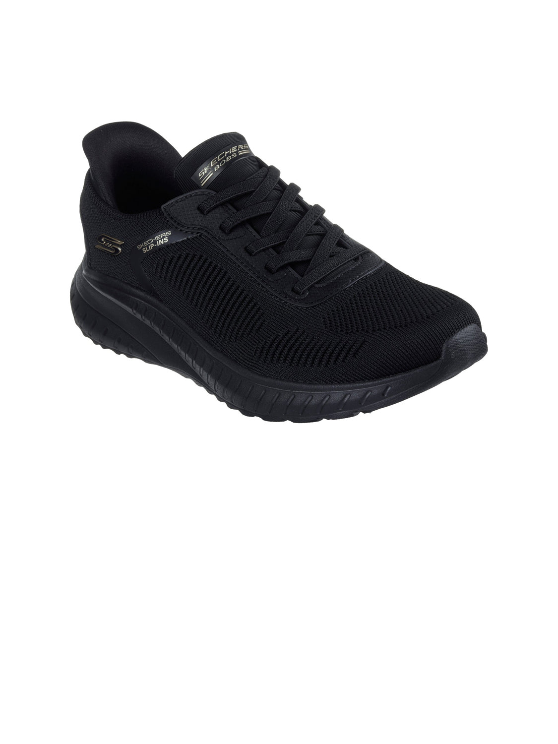 SKECHERS Sneakers slip-in Donna - Nero modello 117497