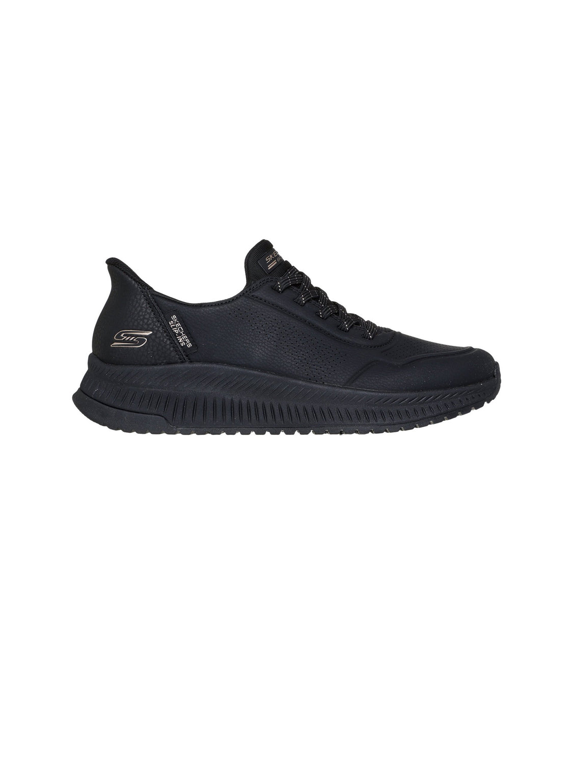 SKECHERS Sneakers slip-in Donna - Nero modello 117740