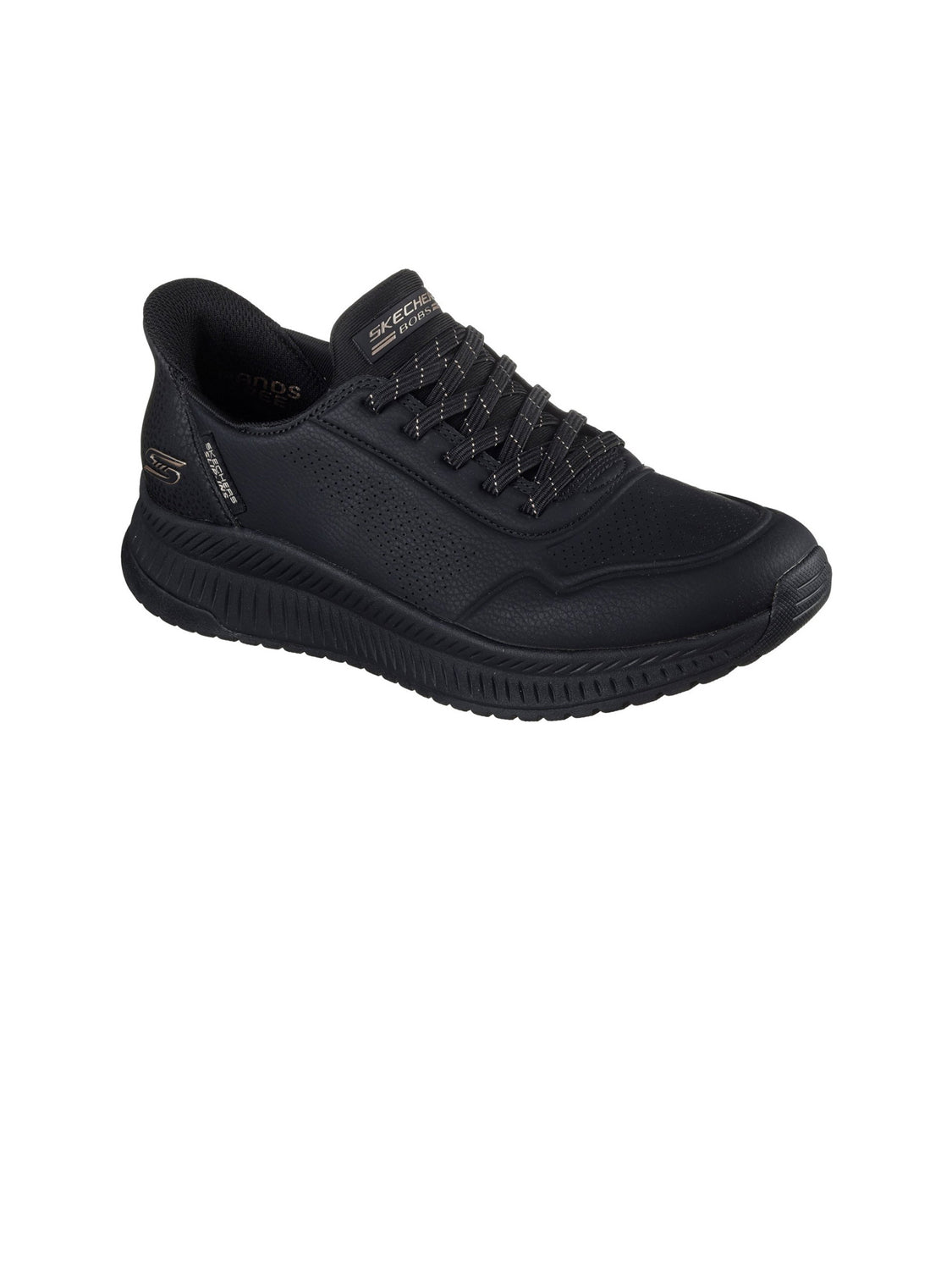SKECHERS Sneakers slip-in Donna - Nero modello 117740