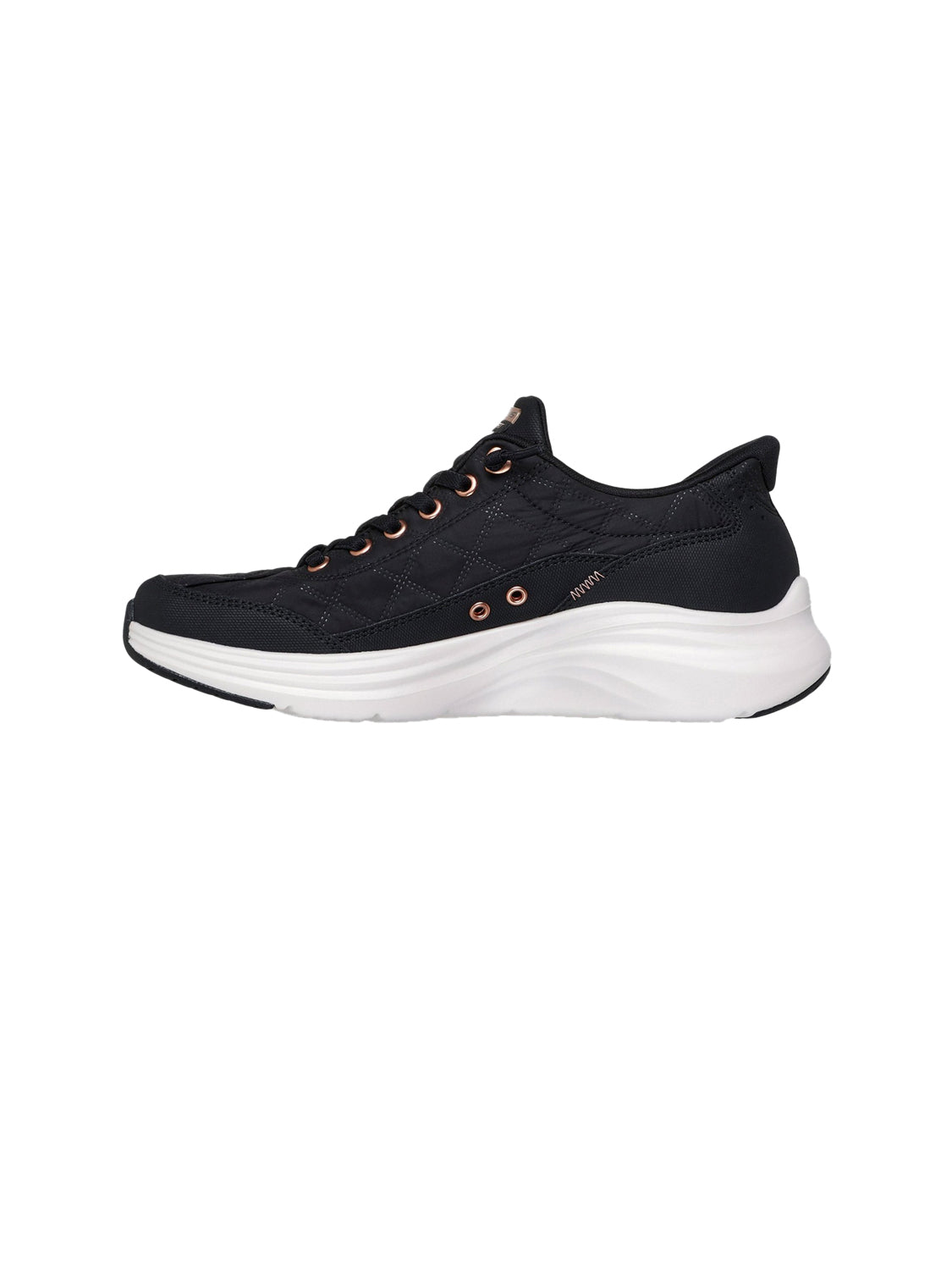 SKECHERS Sneakers slip-in Donna - Nero modello 150413