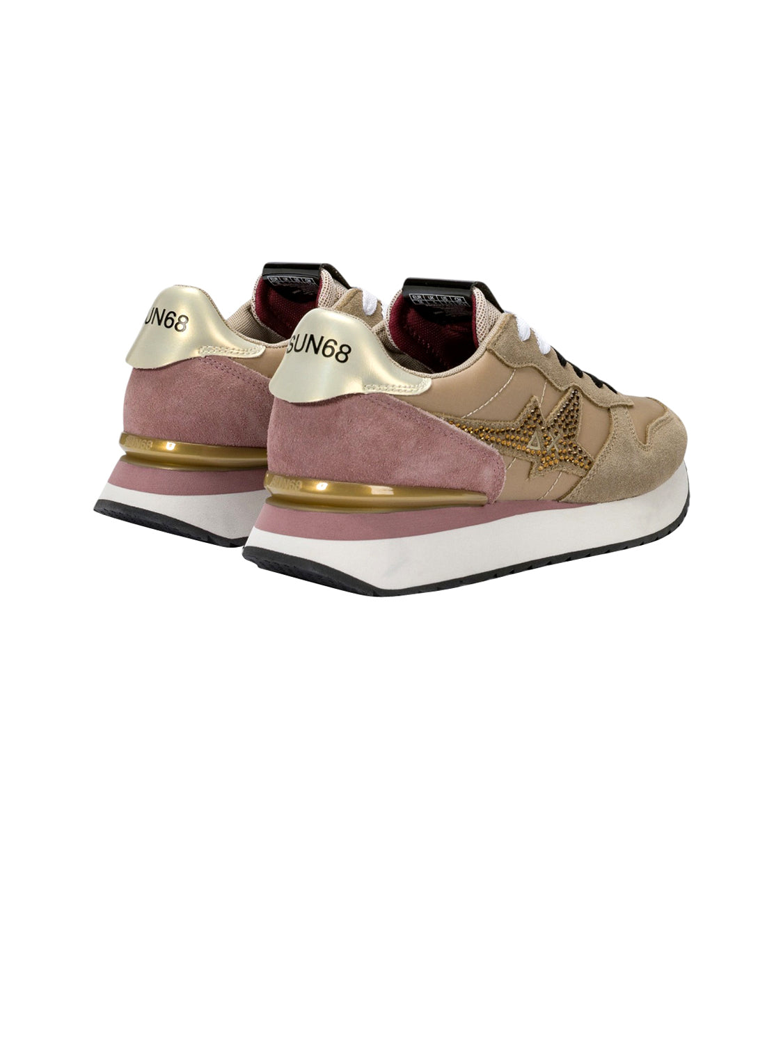 SUN68 Sneakers Donna - Beige modello Z46223