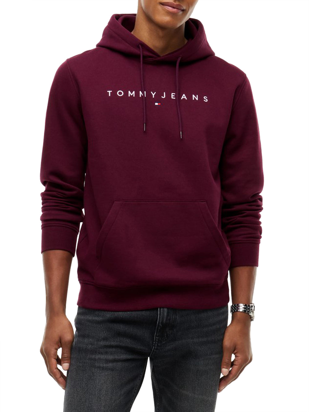 TOMMY HILFIGER Felpa Uomo - Rosso modello DM0DM20746V11