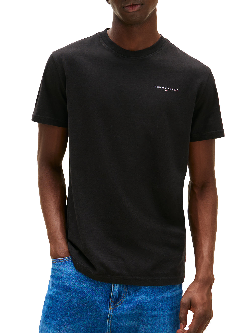 TOMMY HILFIGER T-shirt Uomo - Nero modello DM0DM21780BDS