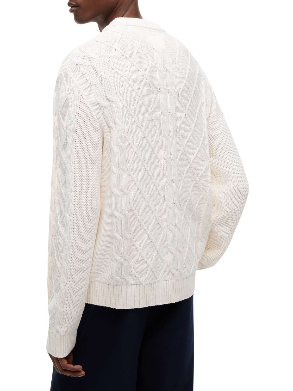 TOMMY HILFIGER Maglione Uomo - Bianco modello DM0DM23405YBH