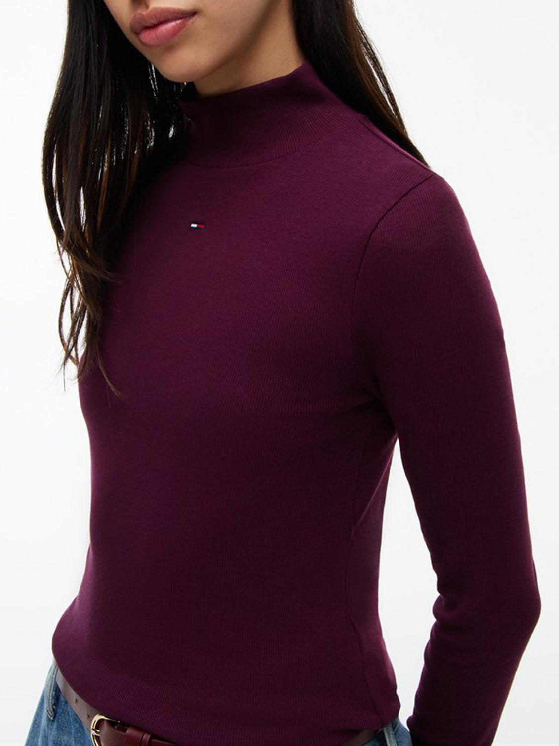 TOMMY HILFIGER T-shirt Donna - Rosso modello DW0DW19830V11