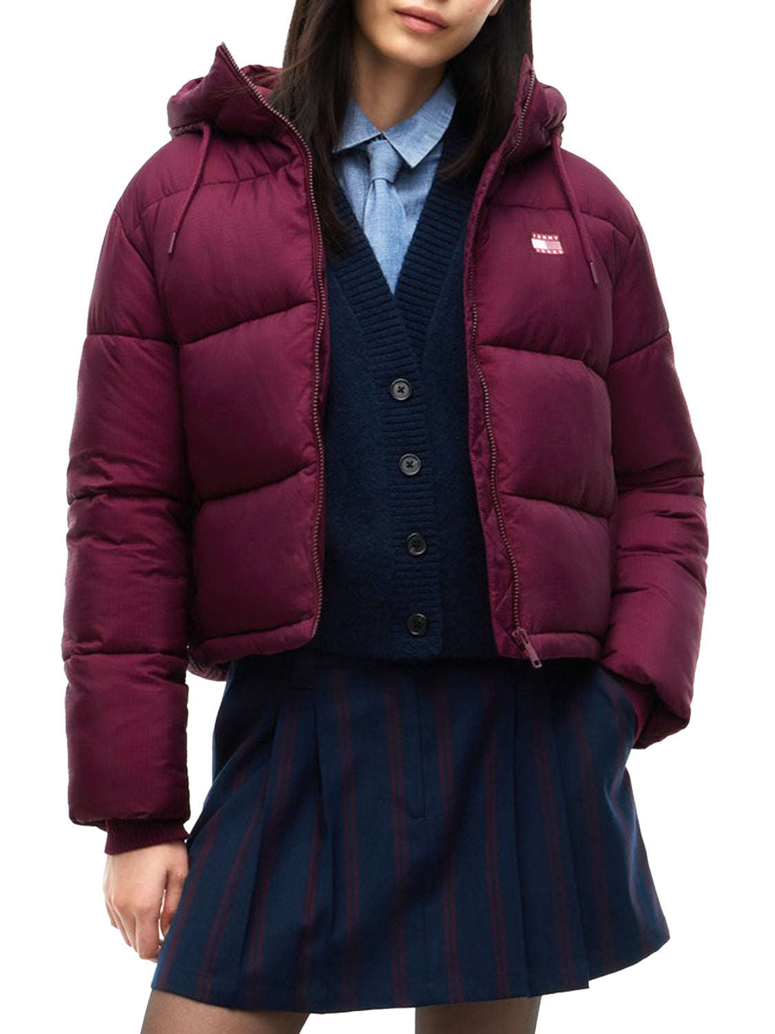 TOMMY HILFIGER Giubbino Donna - Rosso modello DW0DW21625V11
