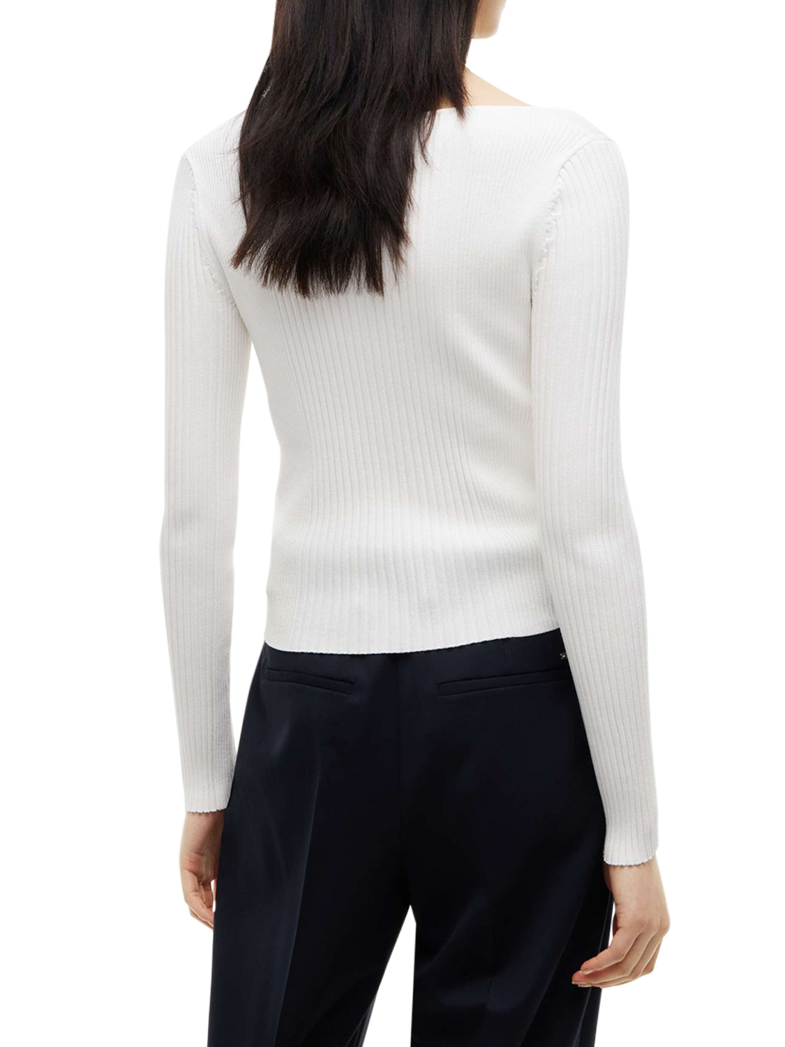 TOMMY HILFIGER Maglione Donna - Bianco modello DW0DW23544YBH