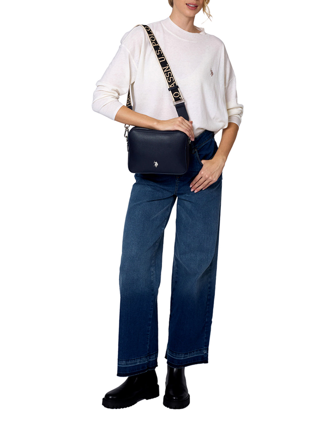 U.S. POLO ASSN. Borsa a Tracolla Donna - Blu modello BEUE58716WVP