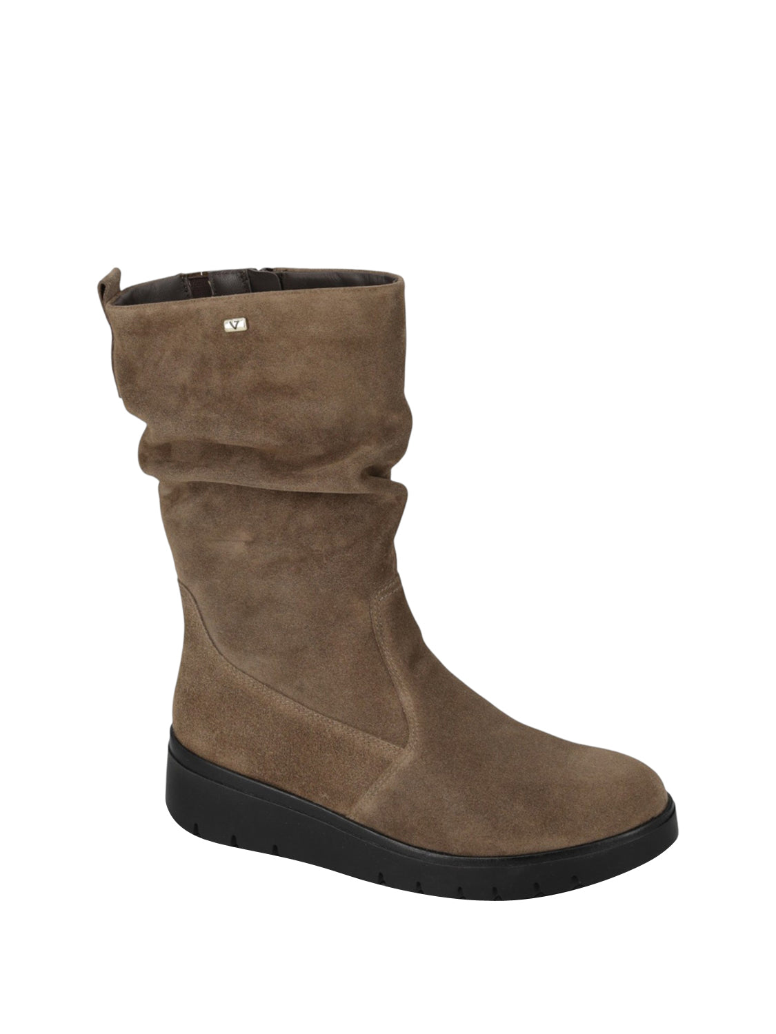 VALLEVERDE Stivali con zeppa Donna - Marrone modello 17253