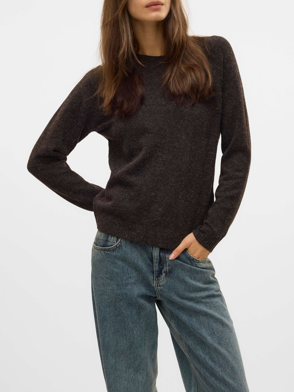 VERO MODA Maglione Donna - Marrone modello 10201022