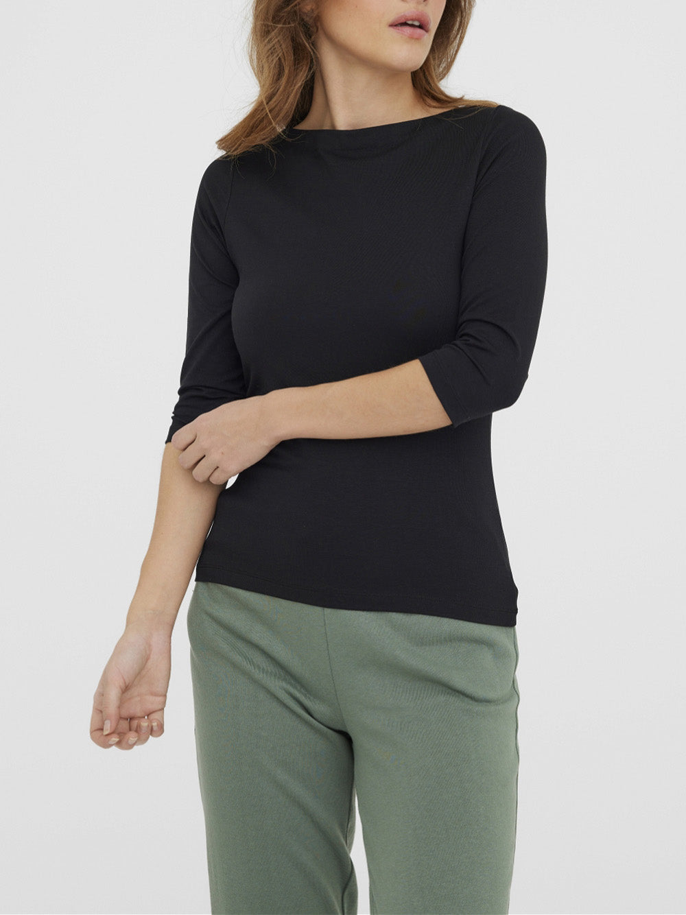 VERO MODA T-shirt Donna - Nero modello 10274133