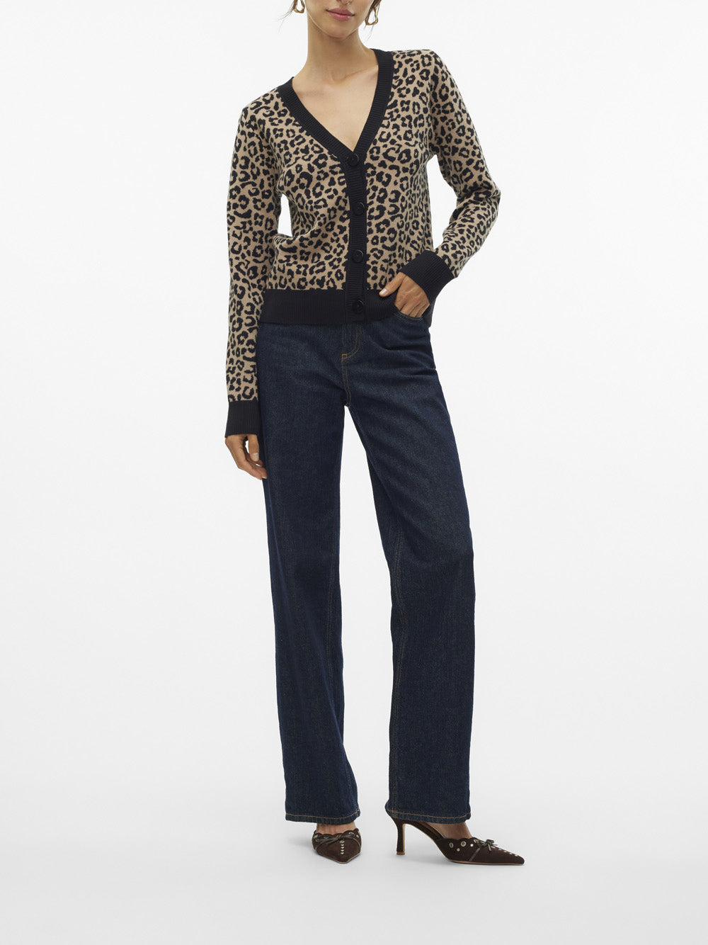 VERO MODA Cardigan Donna - Nero modello 10314507