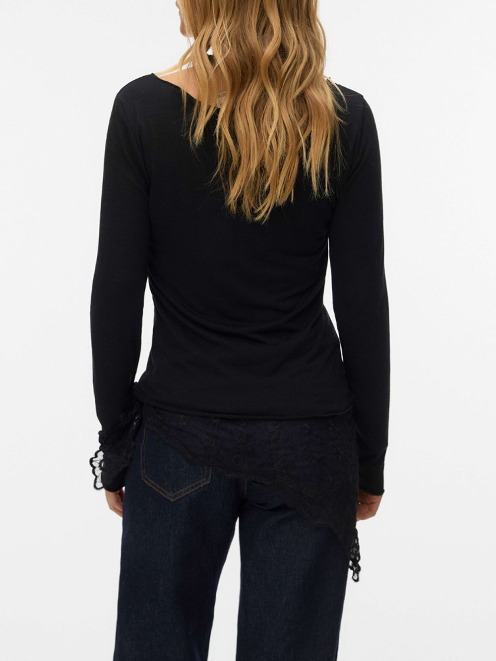 VERO MODA T-shirt Donna - Nero modello 10320285
