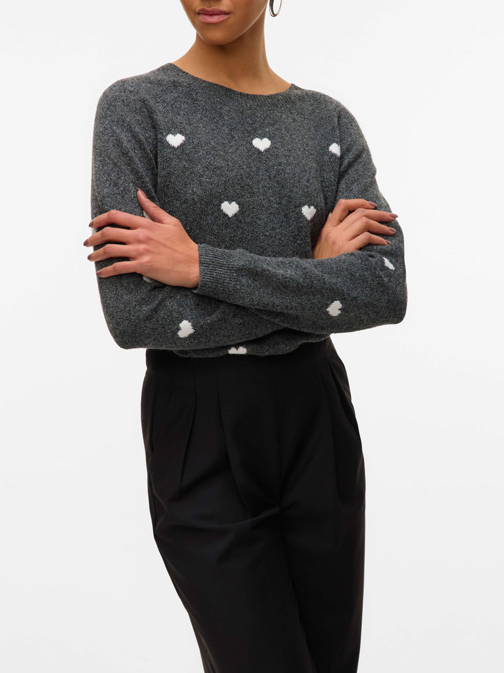 VERO MODA Maglione Donna - Grigio modello 10330790