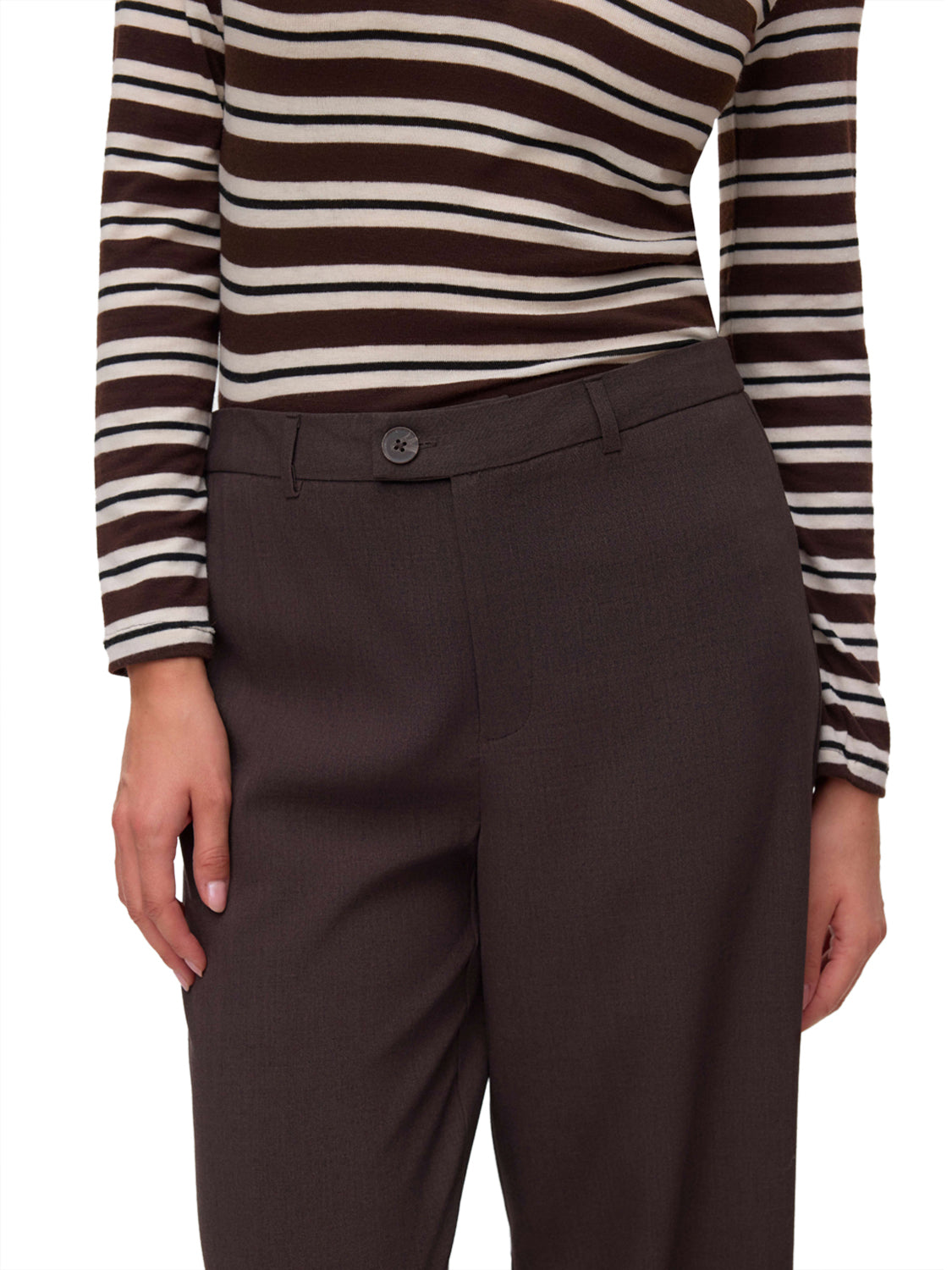 VERO MODA Pantalone Donna - Marrone modello 10334103