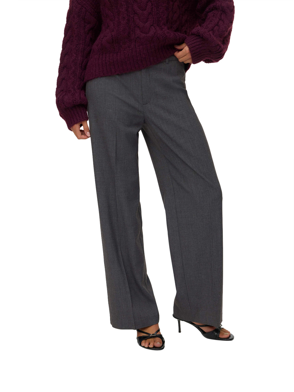 VERO MODA Pantalone Donna - Grigio modello 10334103