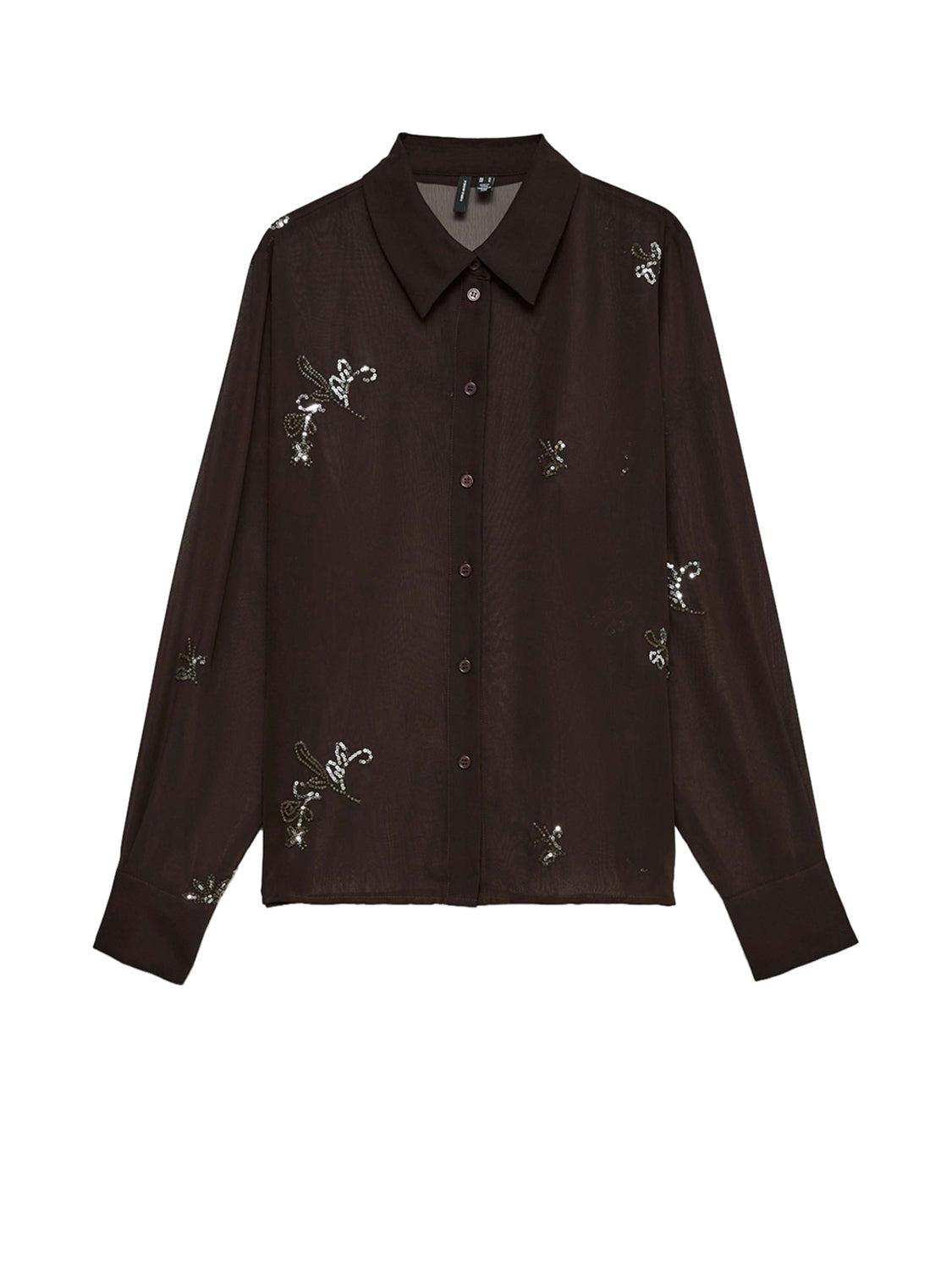 VERO MODA Camicia Donna - Marrone modello 10351533