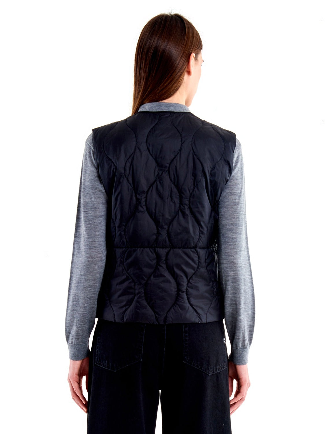 VICOLO Giubbino Smanicato Donna - Nero modello TAC0042