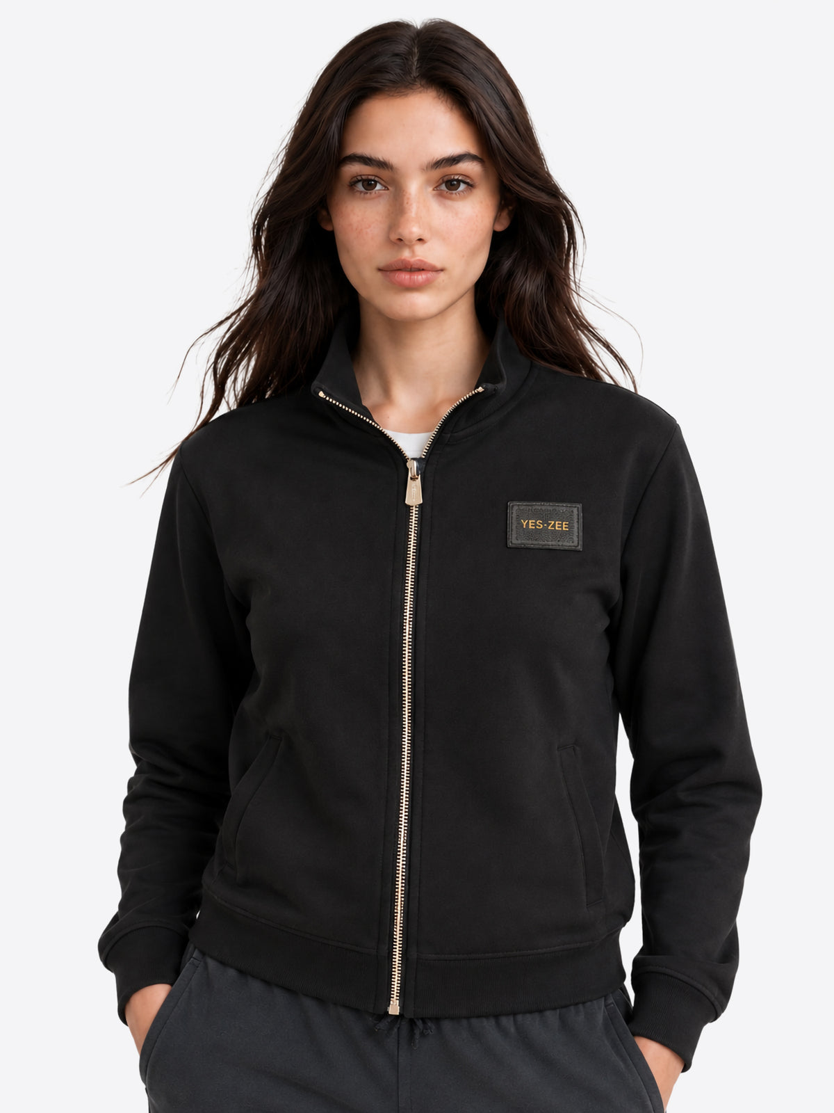 YES ZEE Felpa Donna - Nero modello 01F009NR00