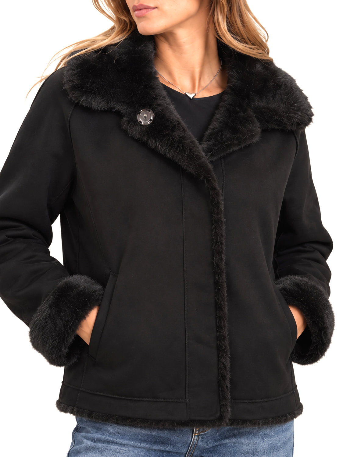 YES ZEE Giacca Donna - Nero modello 01G021KI00