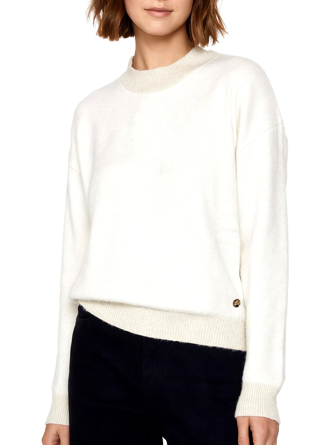 YES ZEE Maglione Donna - Bianco modello 01M003BN00