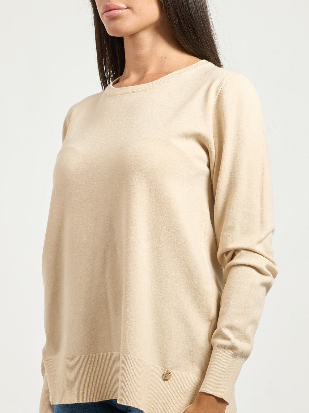 YES ZEE Maglione Donna - Beige modello 01M052RU00