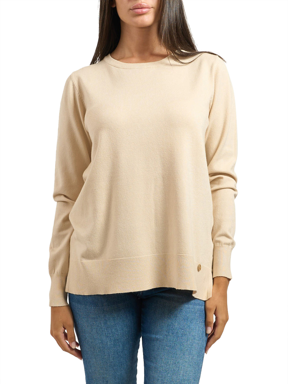 YES ZEE Maglione Donna - Beige modello 01M052RU00