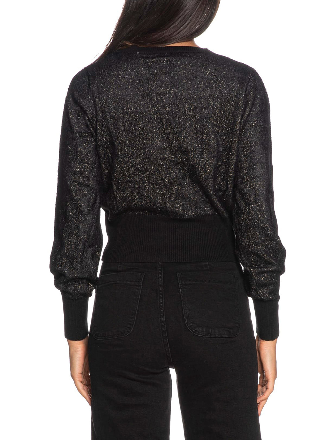 YES ZEE Cardigan Donna - Nero modello 01M092IS00