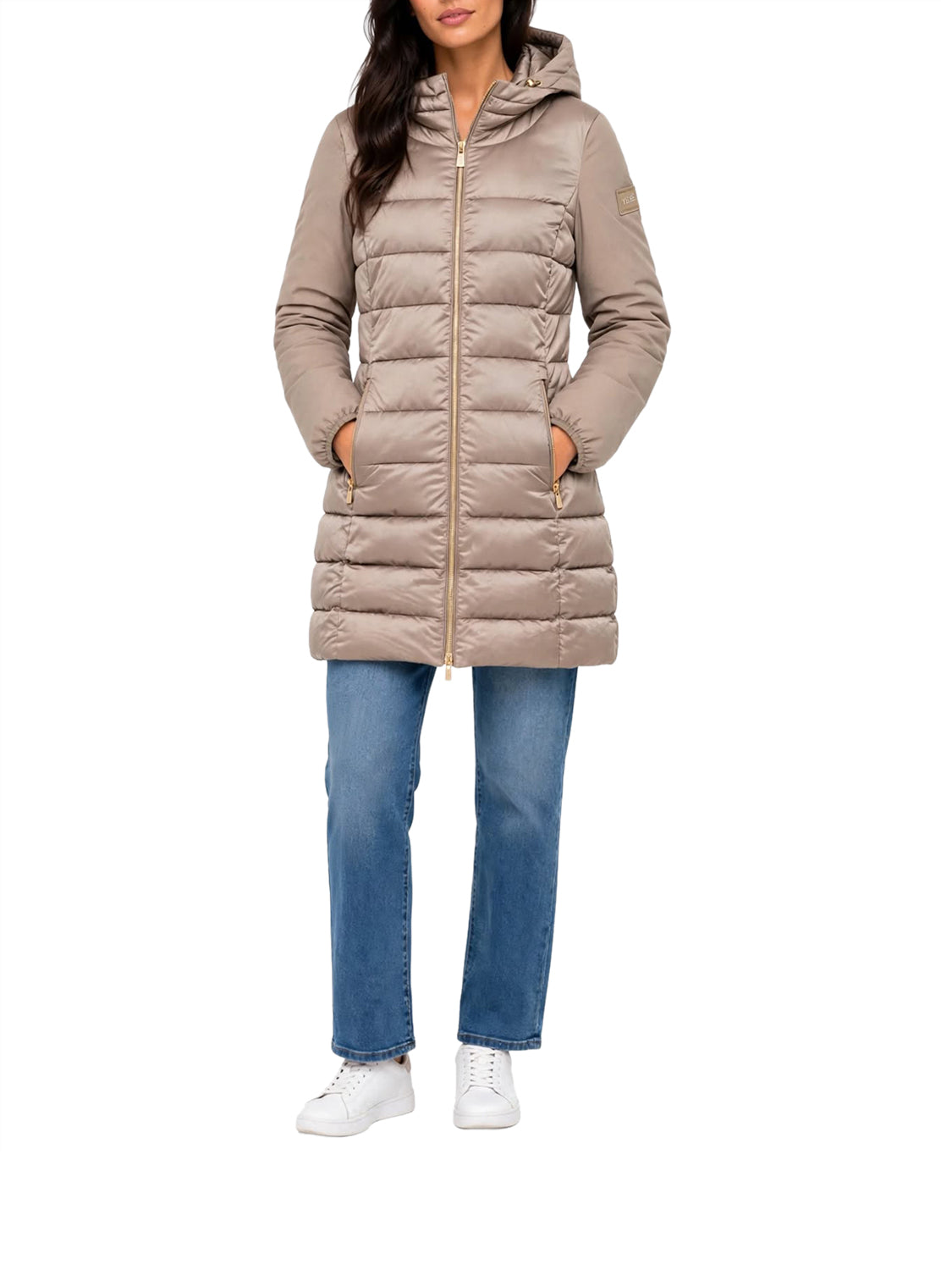 YES ZEE Cappotto Donna - Beige modello 01O045M500