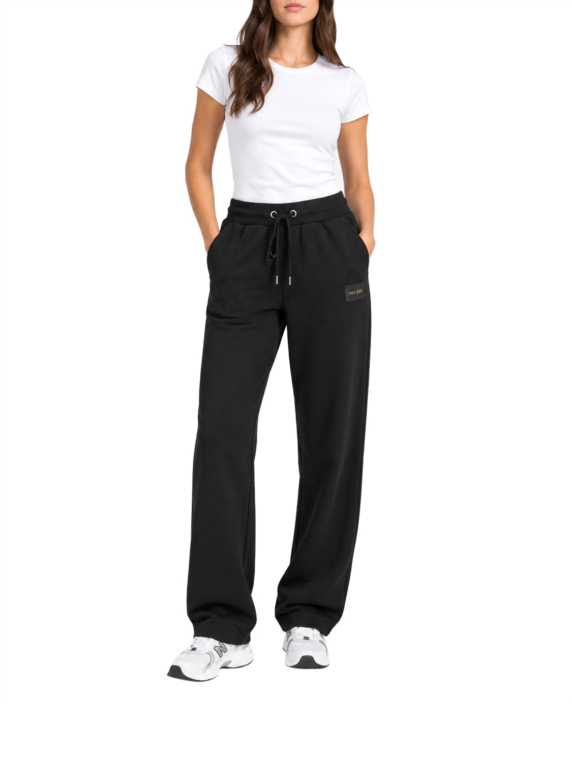 YES ZEE Pantalone Donna - Nero modello 01P370NR00