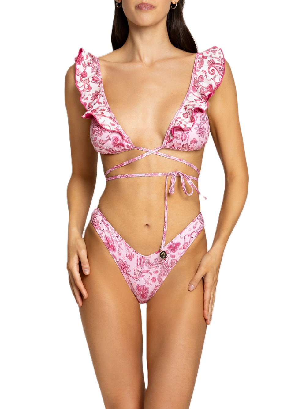 4GIVENESS Costume Triangolo Donna - Rosa modello 125WBWBK4859