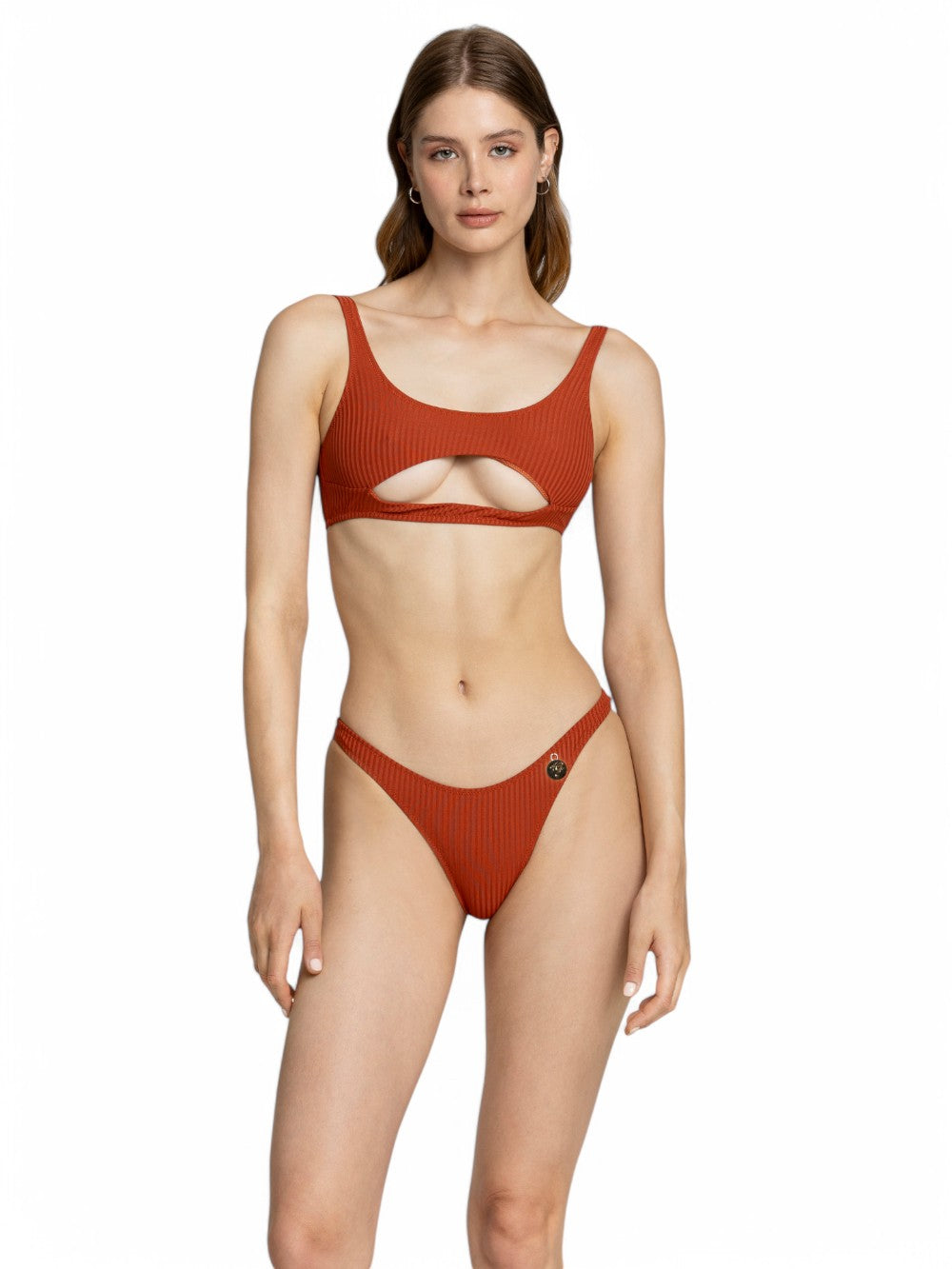 4GIVENESS Costume Triangolo Donna - Bronzo modello 125WBWBK5239