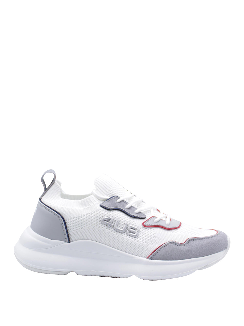 4US Sneakers plantare estraibile Uomo - Bianco modello GOFFREDE