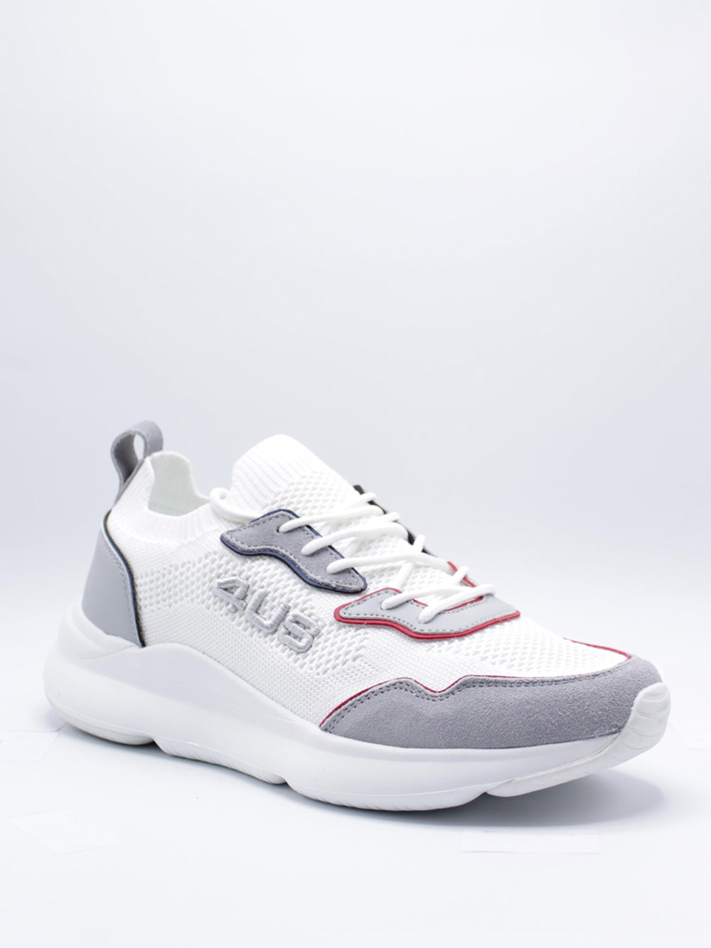 4US Sneakers plantare estraibile Uomo - Bianco modello GOFFREDE
