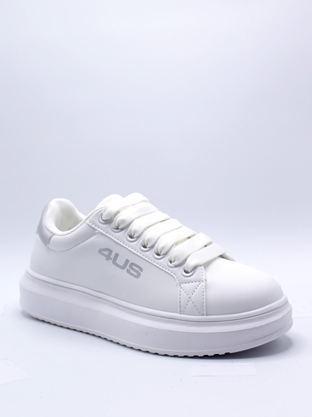 4US Sneakers platform Donna - Bianco modello IVY