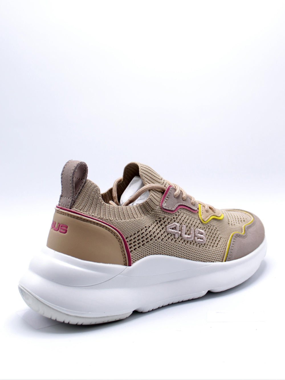 4US Sneakers Donna - Marrone modello LUISELE