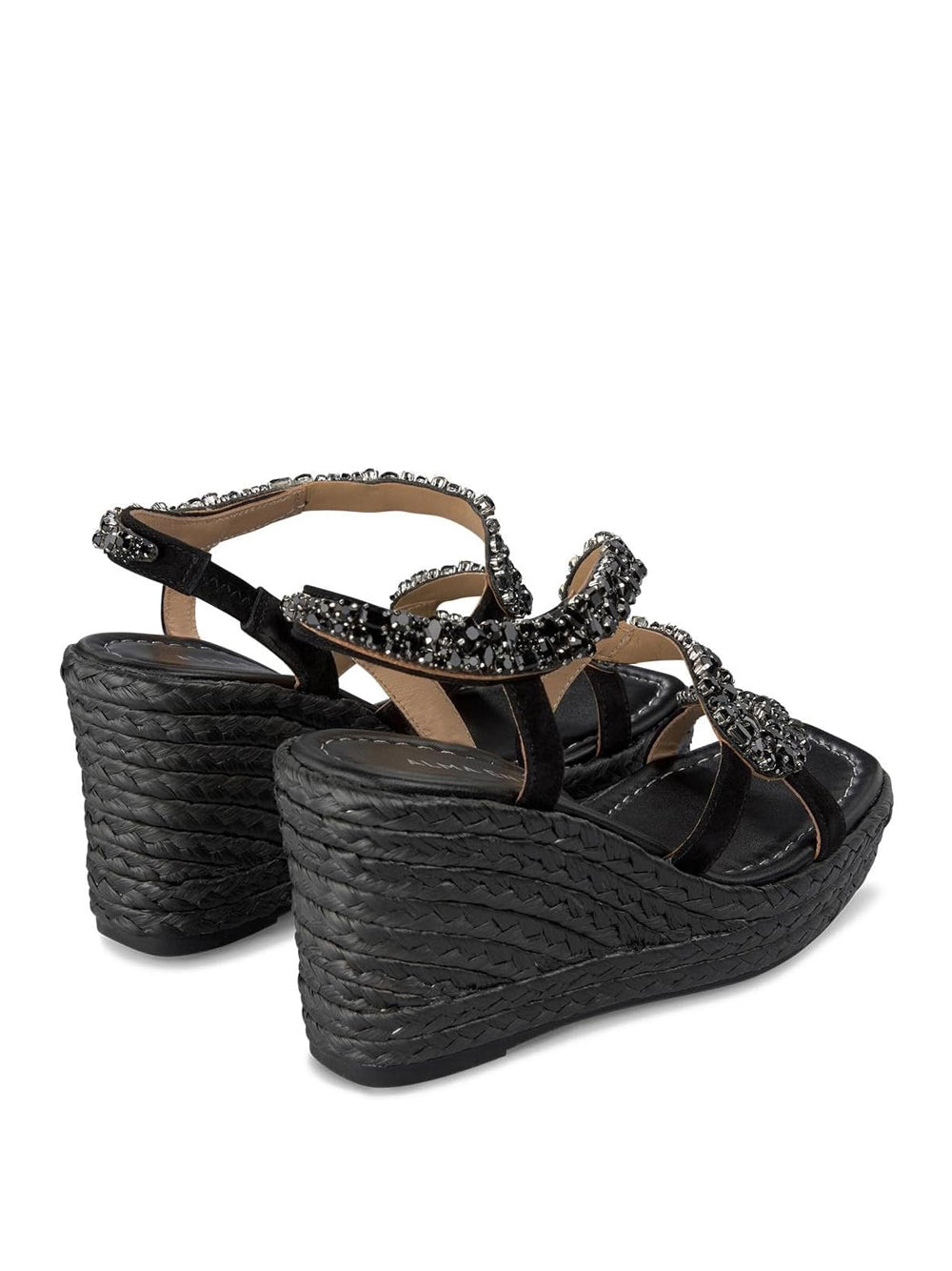 ALMA EN PENA Sandali con zeppa Donna - Nero modello 1276