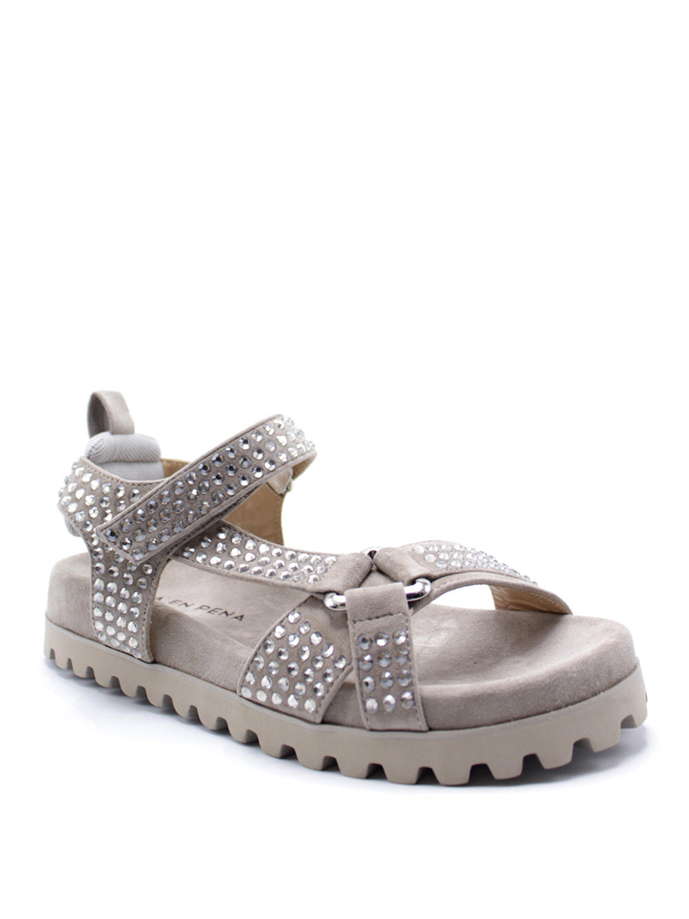 ALMA EN PENA Sandali con borchie Donna - Beige modello 1703