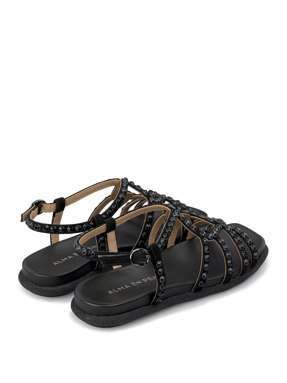 ALMA EN PENA Sandali Donna - Nero modello 51600