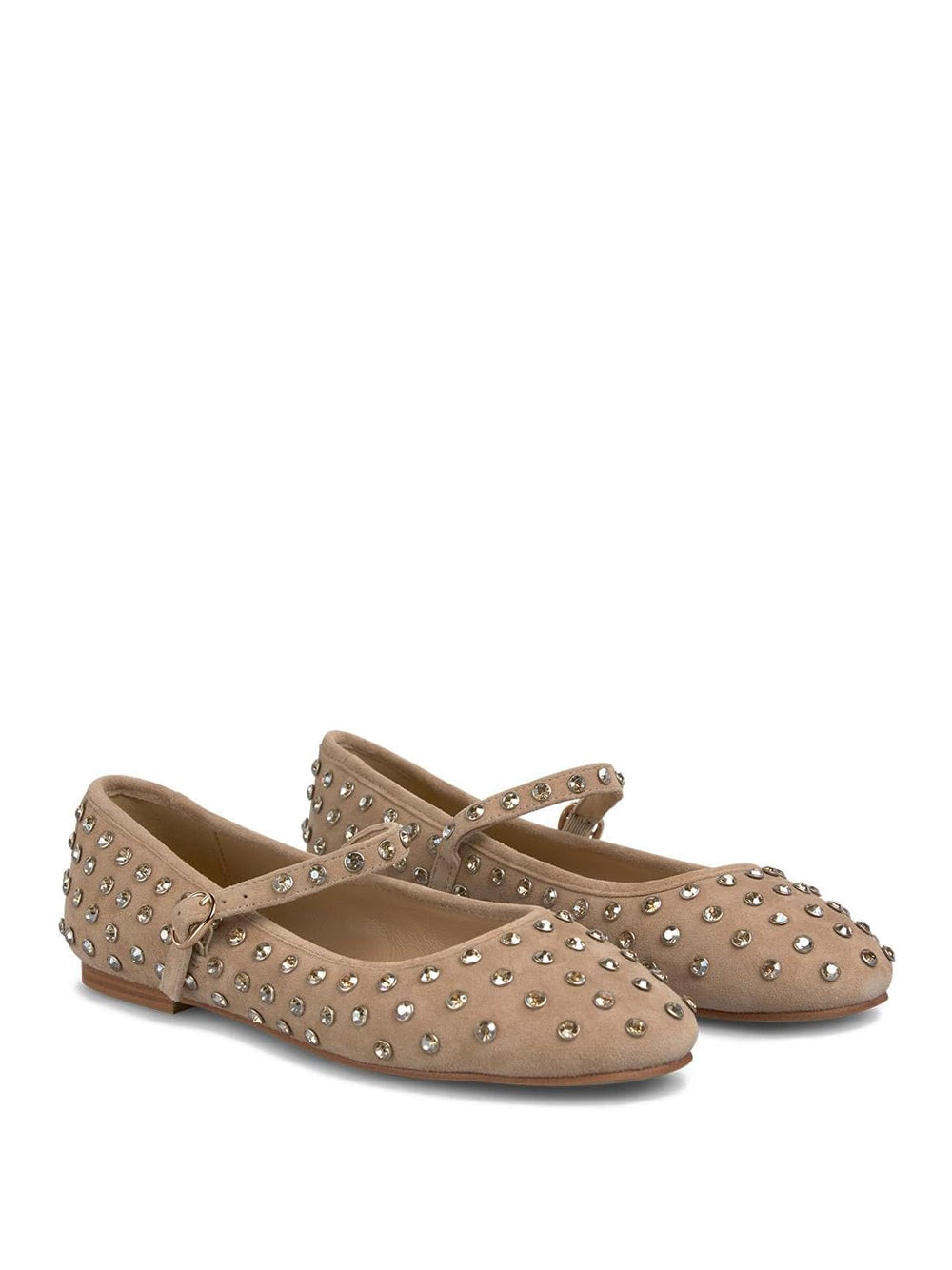ALMA EN PENA Ballerine con borchie Donna - Beige modello 534
