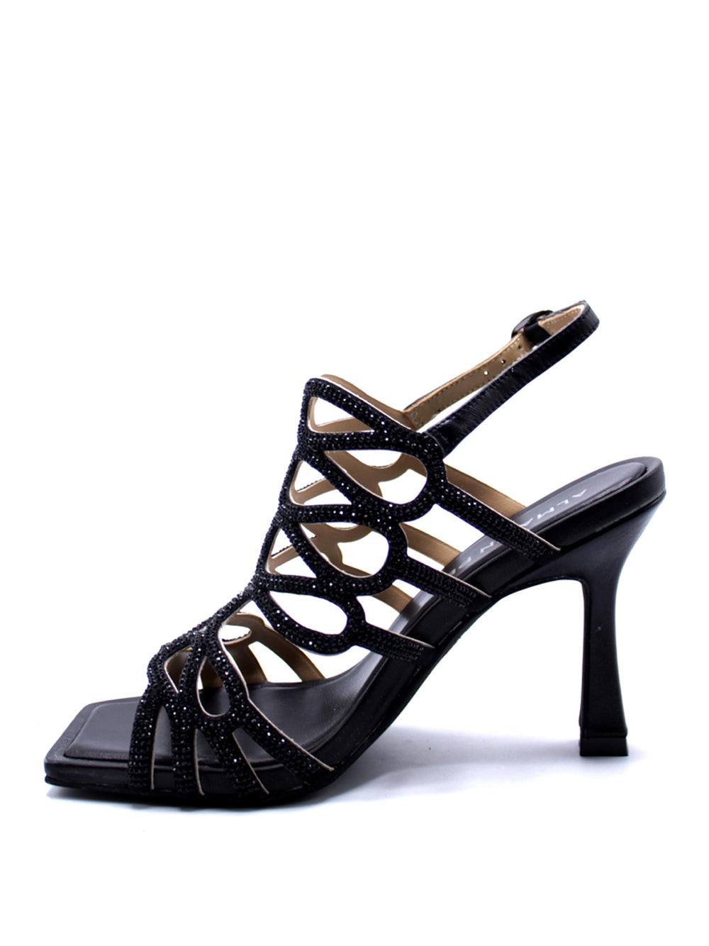ALMA EN PENA Sandali con tacco Donna - Nero modello 832