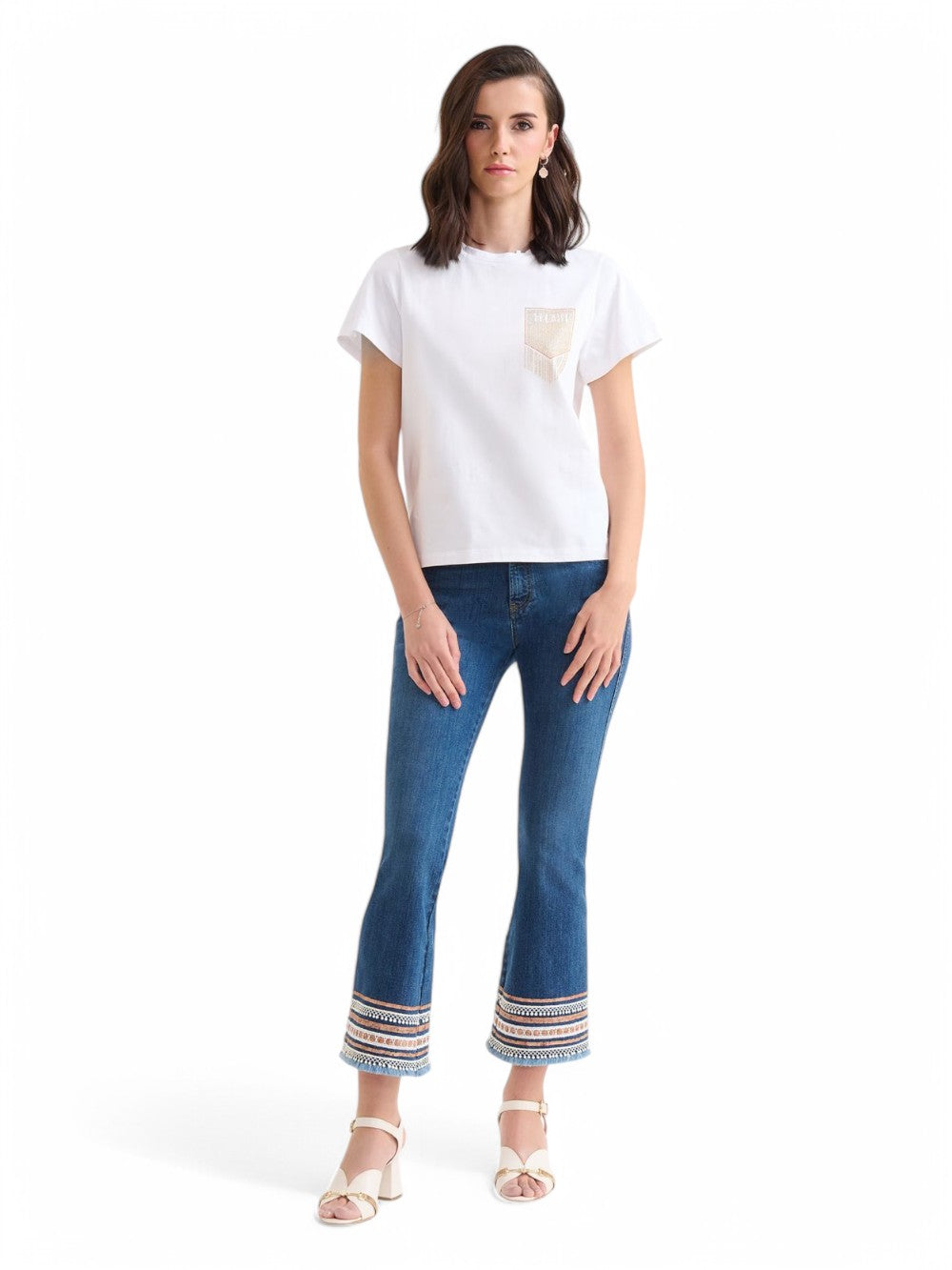 Alviero Martini 1A Classe T-shirt Donna - Bianco modello 0768
