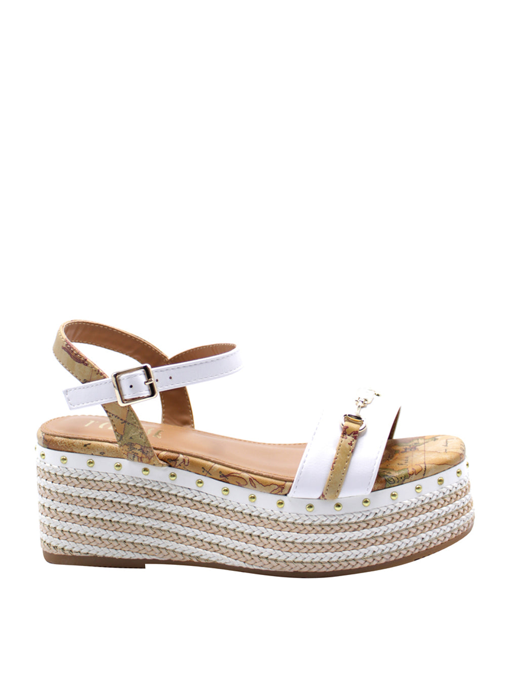 Alviero Martini 1A Classe Sandali con zeppa Donna - Bianco modello 1114