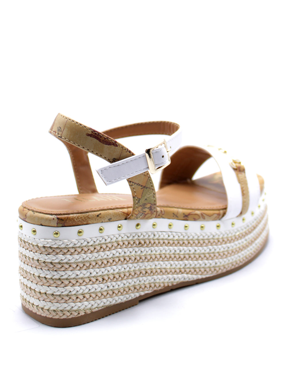 Alviero Martini 1A Classe Sandali con zeppa Donna - Bianco modello 1114