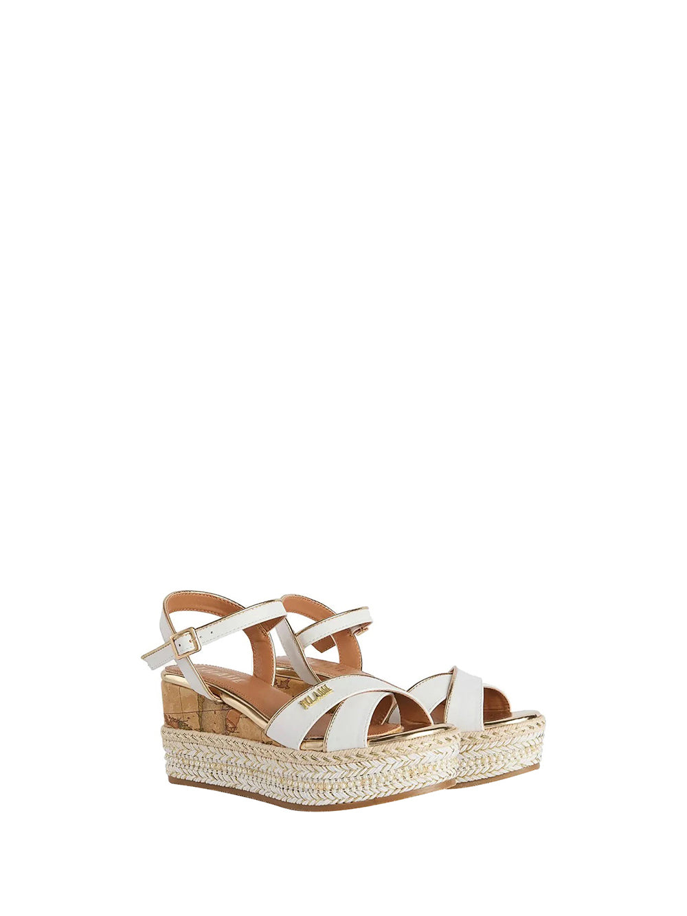 Alviero Martini 1A Classe Sandali con zeppa Donna - Bianco modello 1116