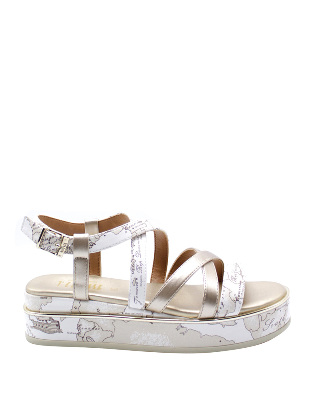 Alviero Martini 1A Classe Sandali con zeppa Donna - Bianco modello 2181