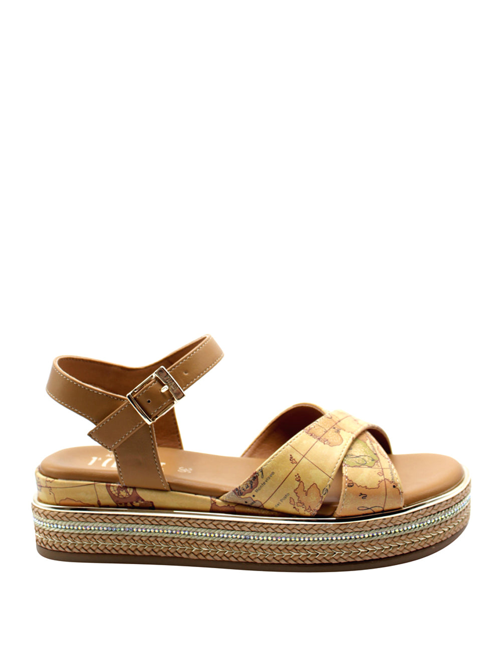Alviero Martini 1A Classe Sandali con zeppa Donna - Cuoio modello 2183