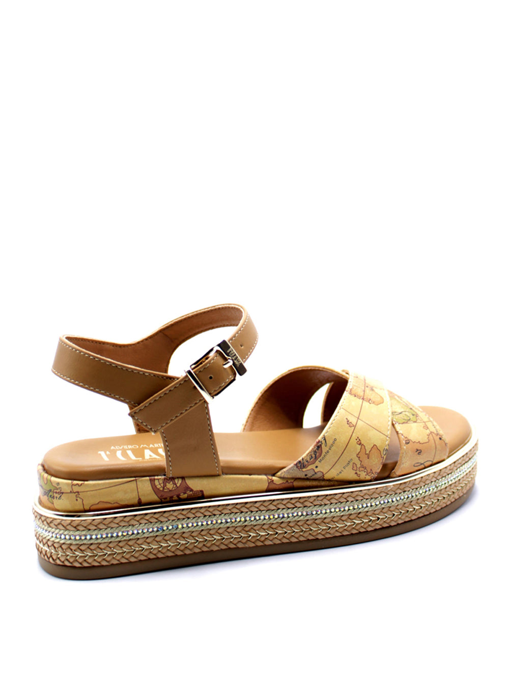 Alviero Martini 1A Classe Sandali con zeppa Donna - Cuoio modello 2183