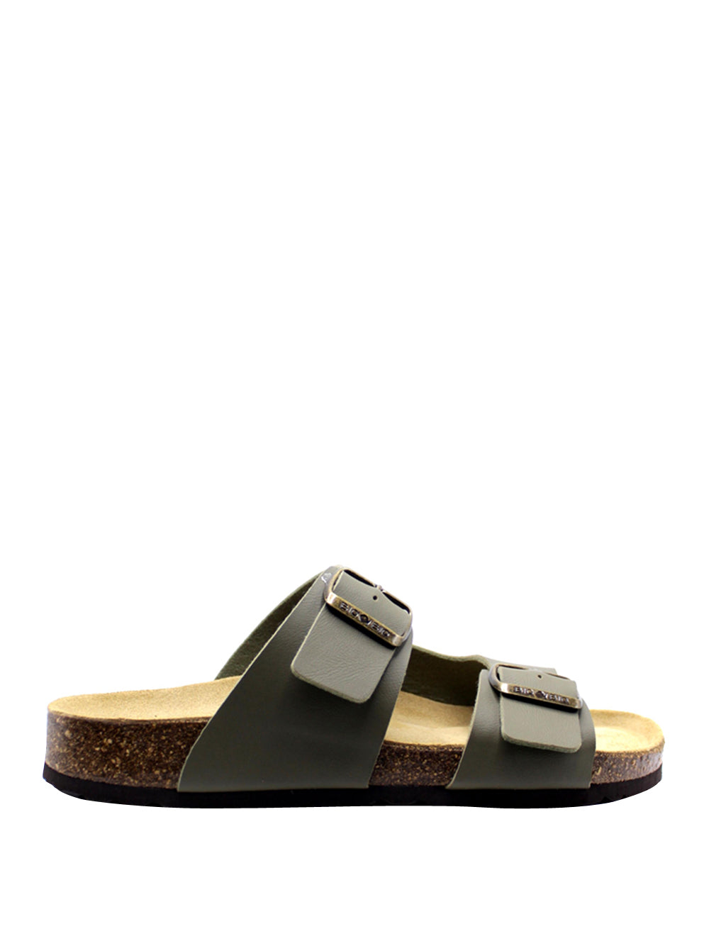 BIO BIO Sandali slide Donna - Kaki modello CAILIN